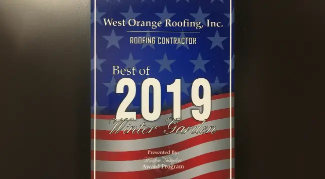 Best of 2019 Winter Garden award